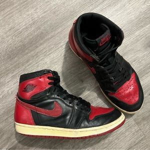 Nike Air Jordan 1 Bred 1994 Size 8